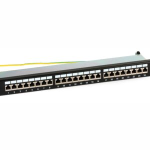 Panneau De Brassage Cat 6 24 Ports FTP (Non Certifie)