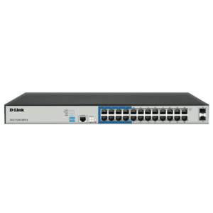 SWITCH D-LINK DGS-F1210-26PS-E 24 PORTS POE + 2 PORTS SFP